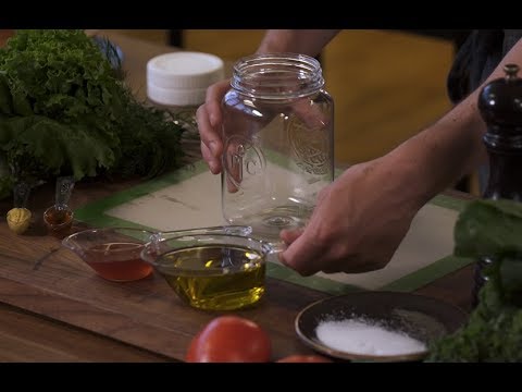 How to Make a Salad Dressing and a Vegetable Dip - YouTube