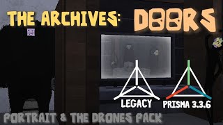 DOORS 👁 | Portrait & The Drones Pack by @Glitchless-Light (me :D) | Prisma 3D Download