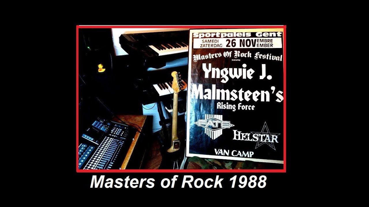 Yngwie Malmsteen's Rising Force 1988, Helstar Nosferatu's Andre Corbin talks opening 2 shows