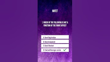 NHTET PREPARATION MCQS