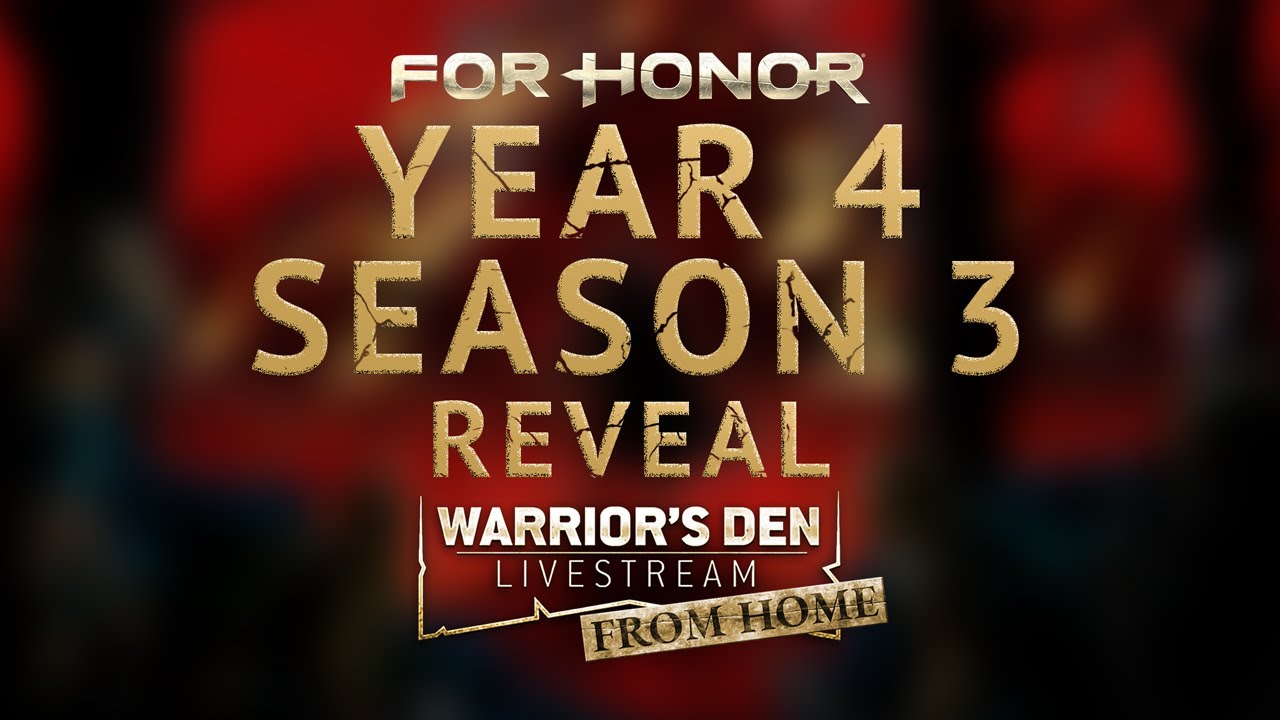 For Honor: Warrior’s Den Y4S3 Reveal LIVESTREAM September 10 2020 | Ubisoft