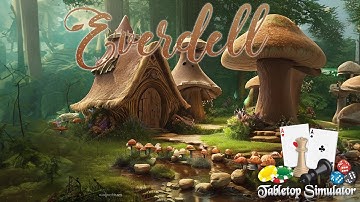 Everdell Playthrough on Tabletop Simulator | Learn to Play with Andy!