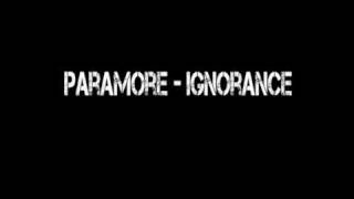 Paramore - Ignorance [With Lyrics and download link]