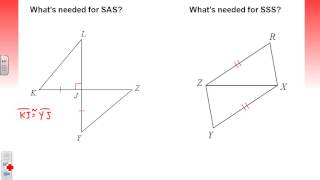Geometry AB 5.2 - Proving Triangles are Congruent (SSS and SAS)
