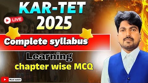 Copy of KAR TET 2025 Psychology  || #tet #ctet #hstr #gpstr