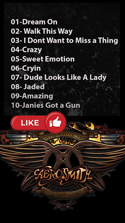 AEROSMITH- Greatest Hits Full Album - Best Songs Of AEROSMITH Playlist 2025