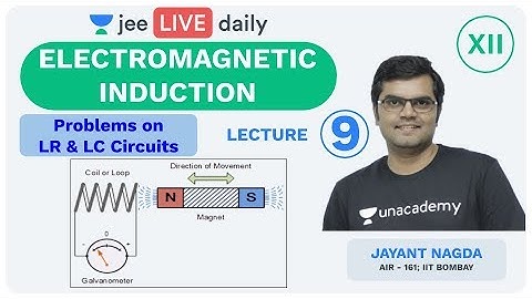 JEE Mains: Electromagnetic Induction - Lecture 9 | Unacademy JEE | IIT JEE Physics | Jayant Nagda