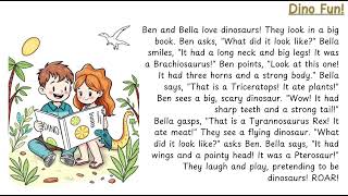 π¦π Dino Fun! | Learn About Dinosaurs & the βBβ Sound | Kids Storytime & Phonics