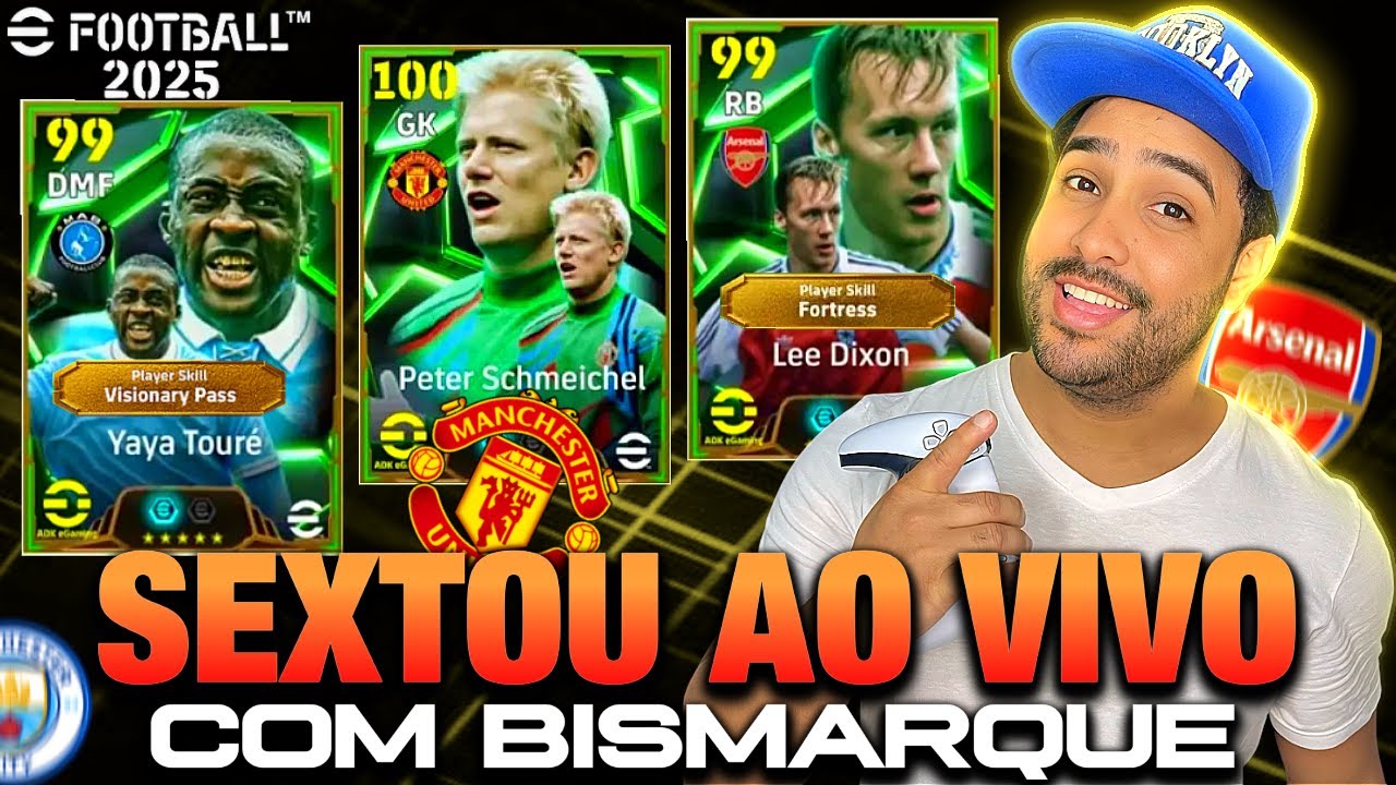 🔥⚽ SEXTOU AO VIVO COM BISMARQUE | JOGANDO EVENTOS E DIVISÃO | EFOOTBALL ...