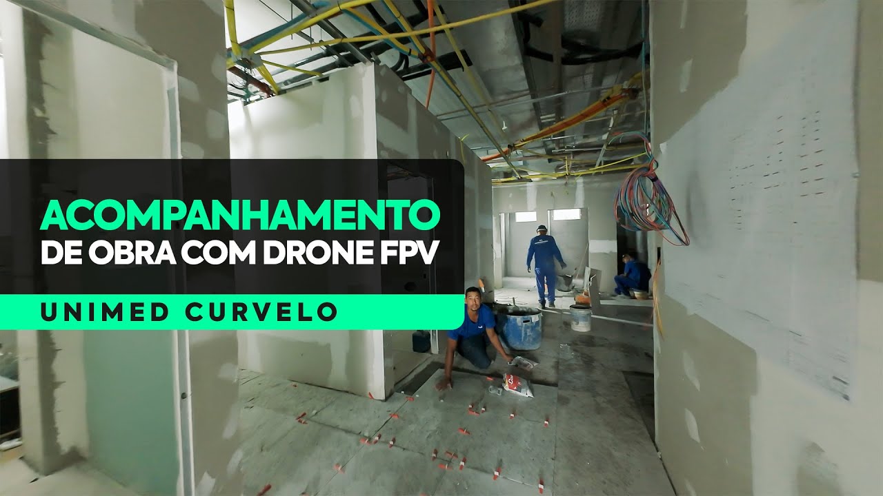 Acompanhamento de Obra com Drone FPV | Unimed Curvelo