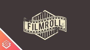 Inkscape Tutorial: Aged Film Roll Logo Design