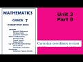 Ethiopian Grade 7 Maths Unit 3 8 Cartesian Coordinate System