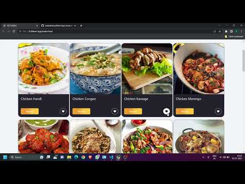 Coding Ninja | Skill Test 2 | MealApp