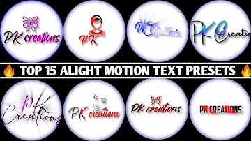 Master Alight Motion : Create Eye-Chatching Text Effects