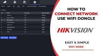 إعداد Hikvision DVR Wifi - Hikvision DVR Wifi Dongle Connect screenshot 2