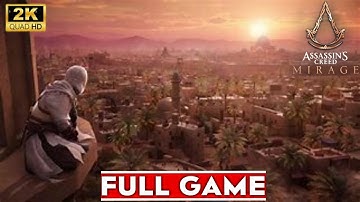 ASSASSINS CREED MIRAGE PC Walkthrough Gameplay pt. 2 - A New Beginning