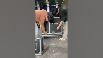 Yamaha TF3 Flight Case#flightcase #roadcase #case #rackcase #MidasM32 #yamahatf3