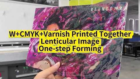 uv printing 3d lenticular effect by vanish