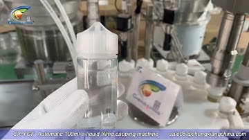 filling machine| 100ml e-liquid bottle filling capping machine | vape ejuice filling capping machine