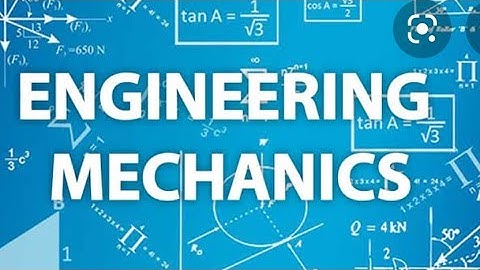 APPSC/TSPSC AMVI-ENGINEERING MECHANICS