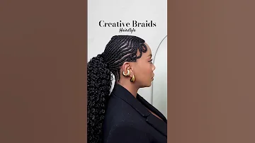 Braid Hairstyle Idea Hairstyle Hair Braids Braidstyles Hairinspo Naturalhair Youtubeshorts 