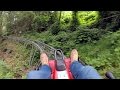 Gatlinburg Mountain Coaster on-ride HD POV @60fps