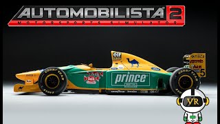 Next level Racing -Benetton 1993 M. Schumacher car - Rain Race Imola 1972