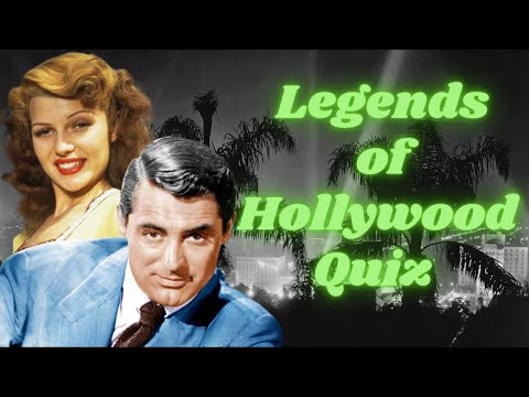 Legends of Hollywood | Name the Actor | Famous Faces Quiz #4