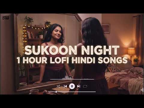 Sukoon Night Lofi Hindi Songs | Mind Relax Songs | Relaxing Lofi Songs | Lofi Songs