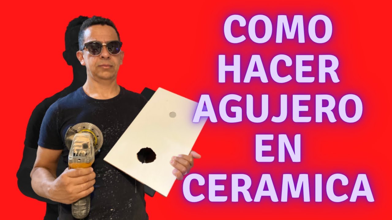✓ COMO HACER AGUJERO EN CERÁMICA O AZULEJO - YouTube