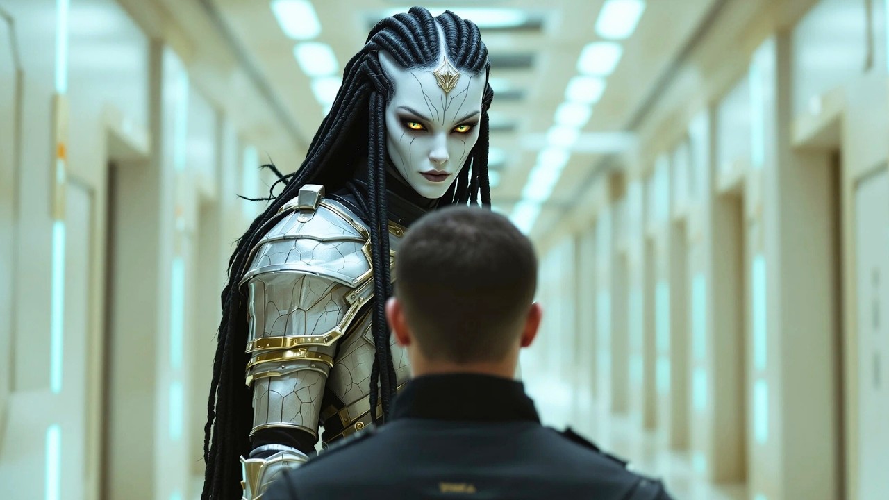 «Все меня боятся — так почему же ты стоишь бесстрашно, человек?» — спросила инопланетянка.! Научн...