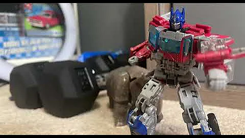Transformers Stop Motion Rise of the Beasts Prime meets Primal Scene