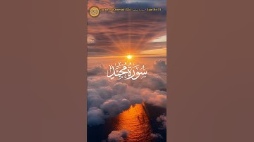Surah Muhammad (SA): سورة محمد - Ayat No 15 #quran #peace  #islam