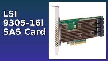 REVIEW (2025): LSI 9305-16i SAS Card. Features.