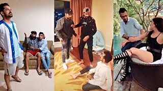 Yuzvendra Chahal's Extremly FUNNY Tik Tok Videos😂😂😂 With Rohit Sharma And Mohammed Shami