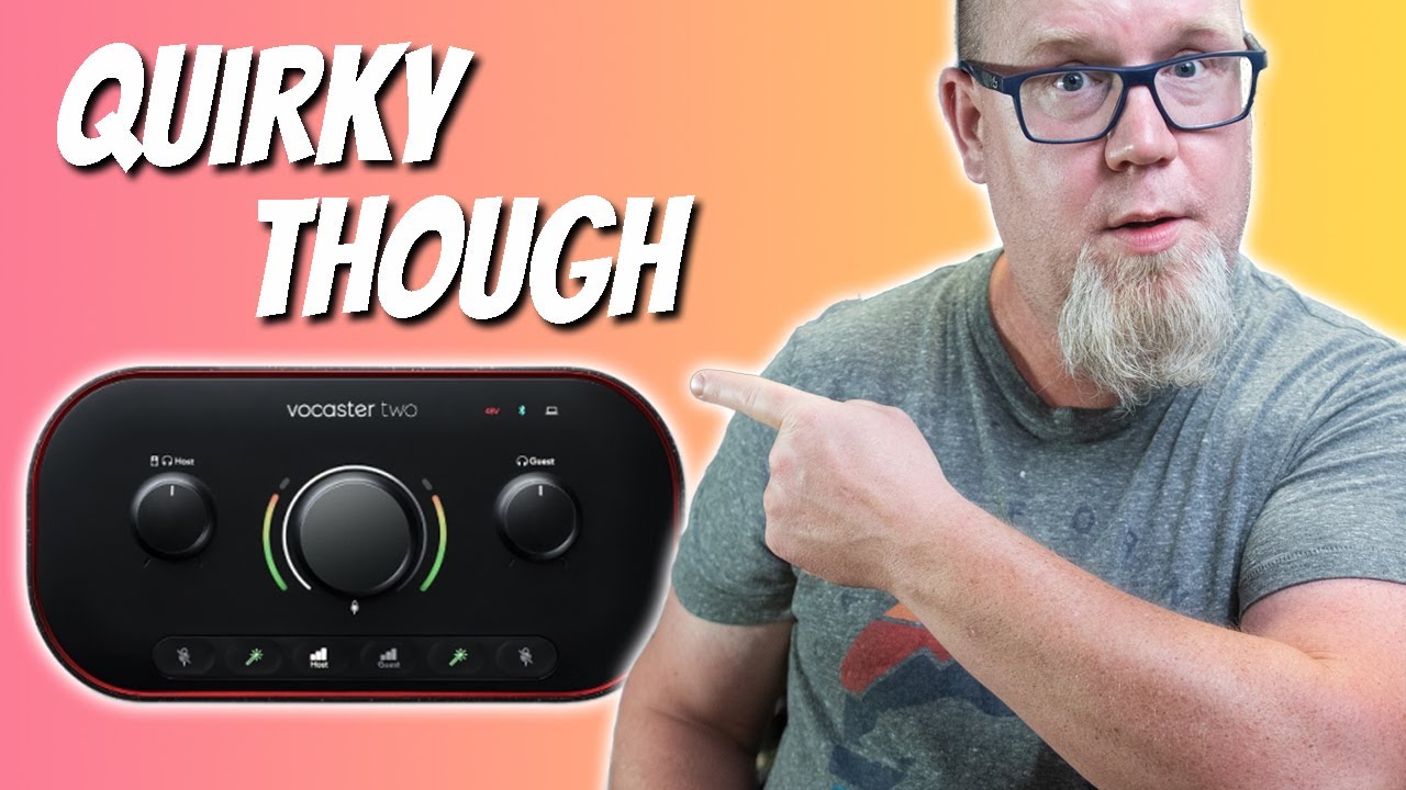Outline Video FOCUSRITE VOCASTER - BEST CHEAP PODCASTING INTERFACE??