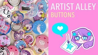 Artist Alley - Buttons