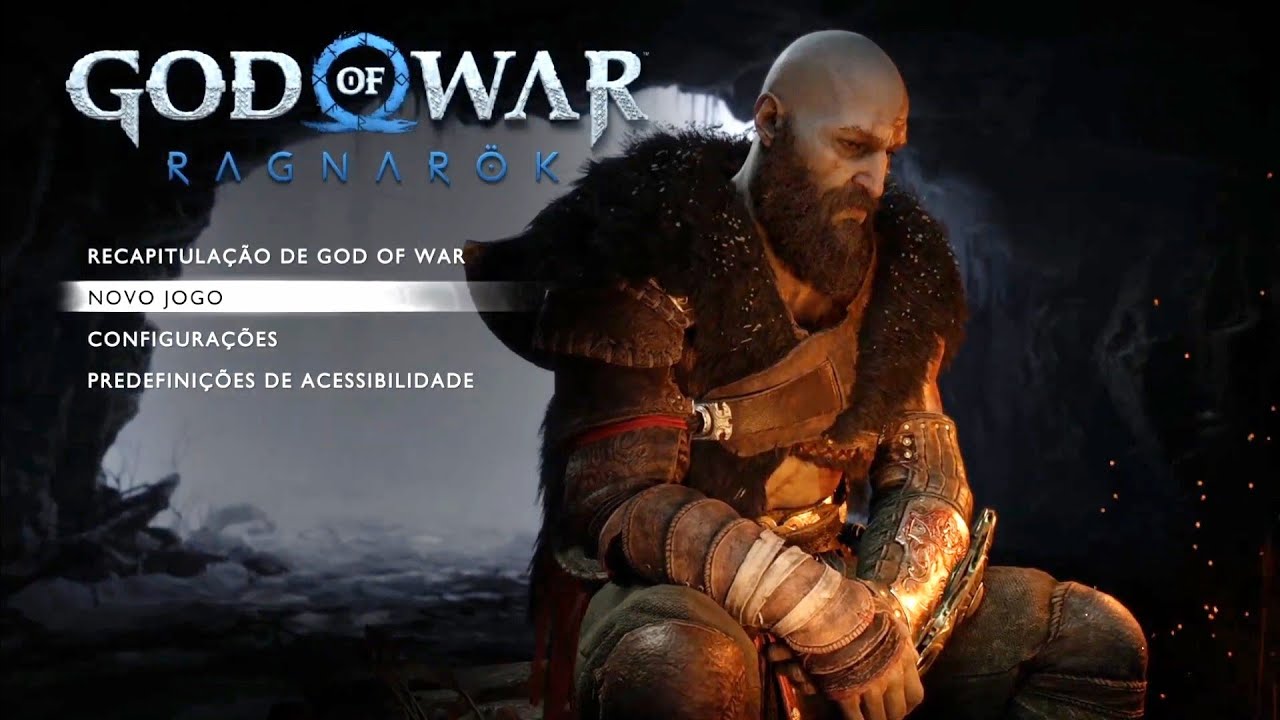 God Of War Ragnarok l PS5 Menu Music l 4K UHD 