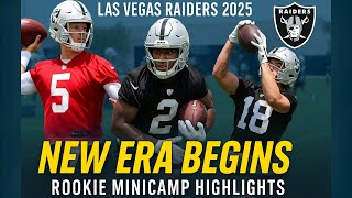 Raiders Rookies Bring BIG Energy on Day1 of Minicamp