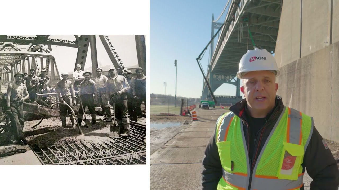 ABLE's Magni Rotating Telehandler at NYC's Triborough Bridge