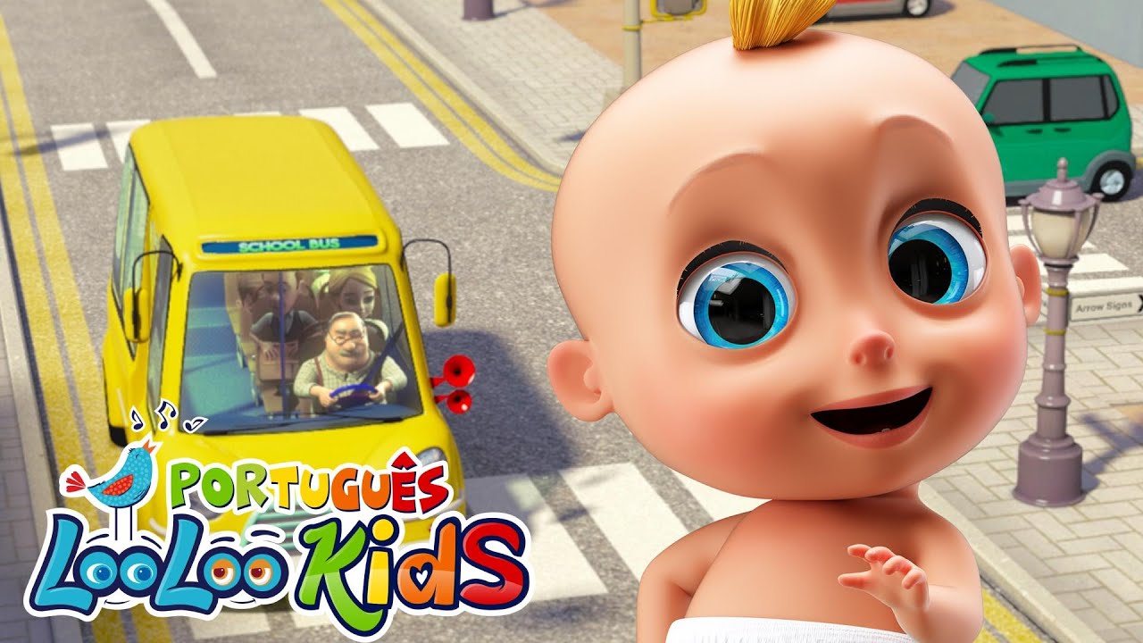 As Rodas do Ônibus - Canções para Crianças - LooLoo Kids Português