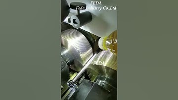 FEDA through feed thread rolling machine used for making external thread on rods