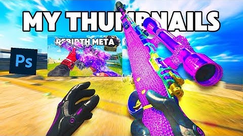 How to make super good Warzone thumbnails on mobile!!!(capcut and Photoroom)