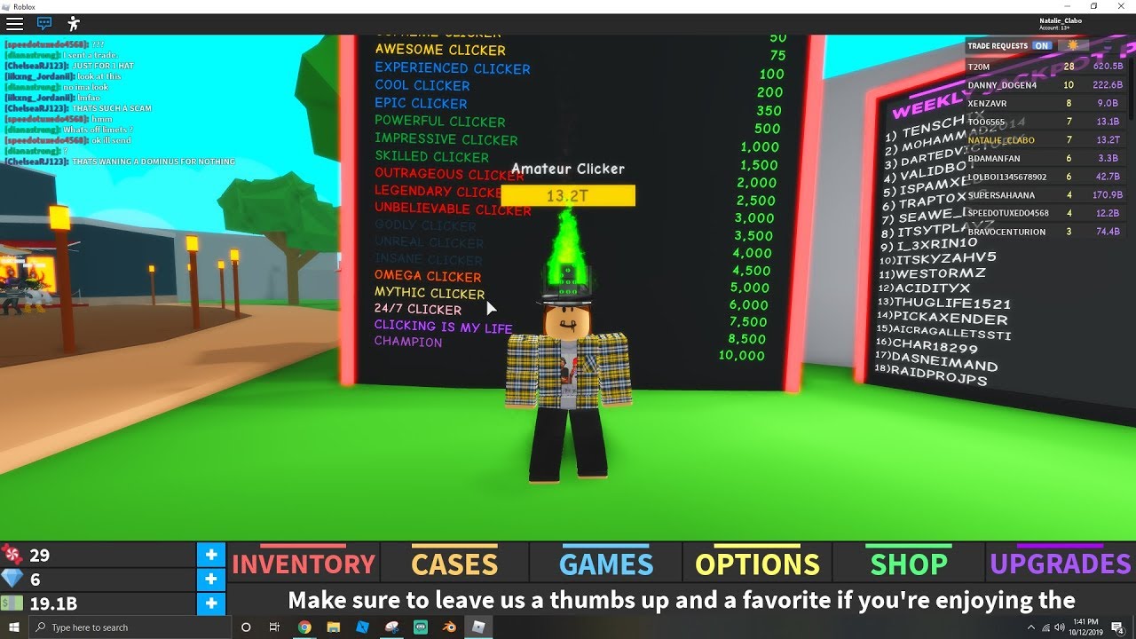 GRINDING MISSIONS FOR CHAMPION | Roblox Case Clicker