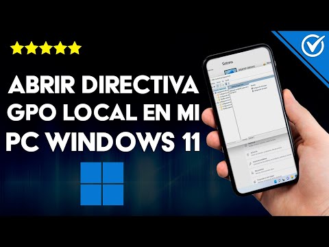 ¿Cómo Abrir Directiva GPO Local en mi PC Windows 11? - Tutorial