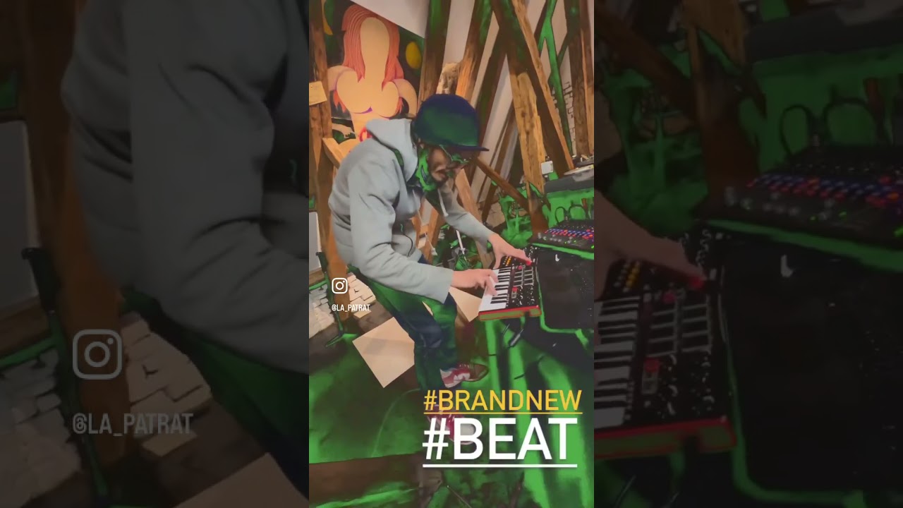 Blinkster & Jak E Neumann testing the new mixer / spitting some nasty beats 