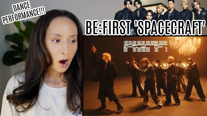 BE:FIRST / Spacecraft -Dance Performance- REACTION (ENG/JPN SUBS)