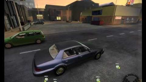 APB reloaded Fraps test - cruising around