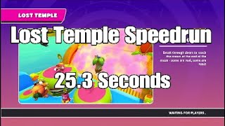 Lost Temple Personal Best Speedrun 25.3 Fall Guys screenshot 3