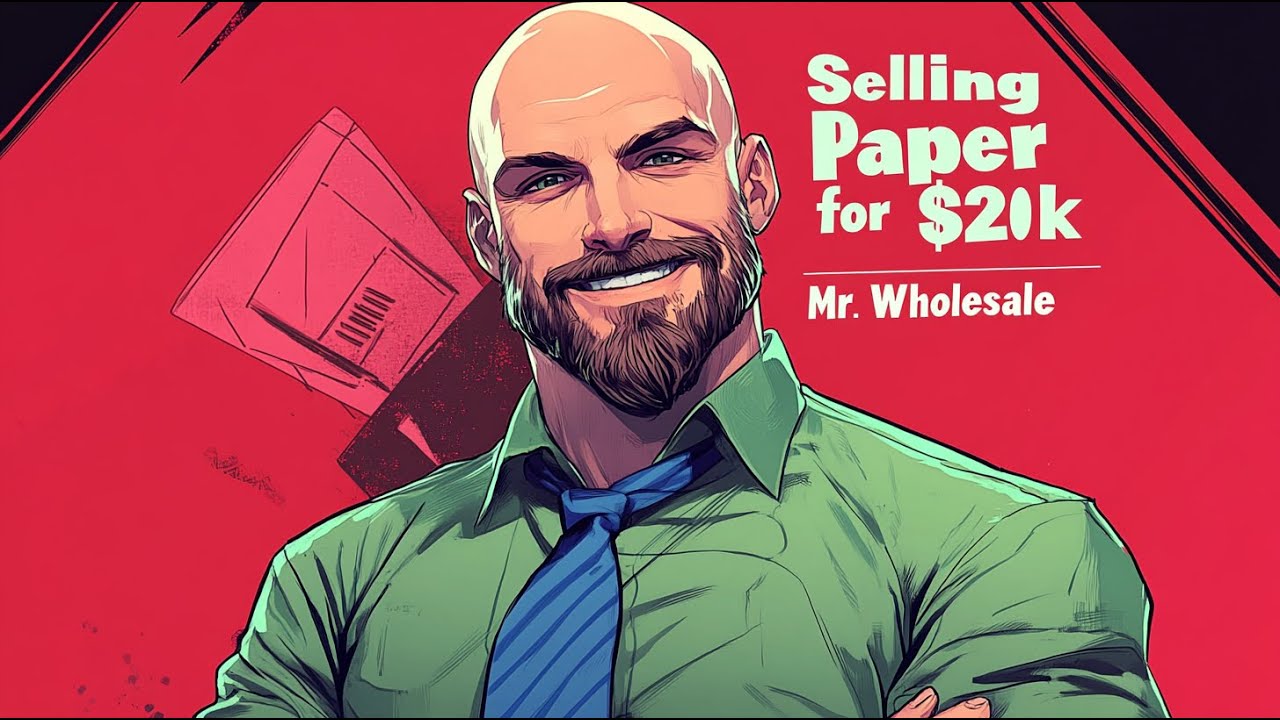 What Is Wholesaling?-  How To Sell Paper For 5 Figures  (Animated)